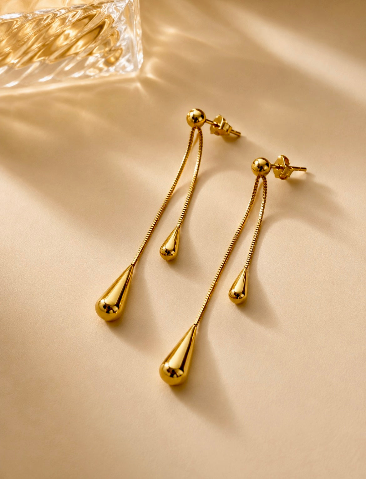 Golden Flow Earrings