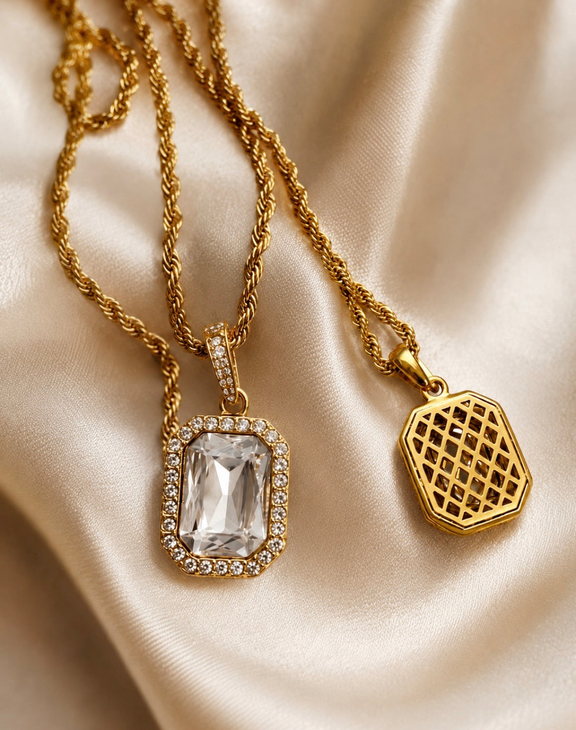 Crystal Halo Necklace