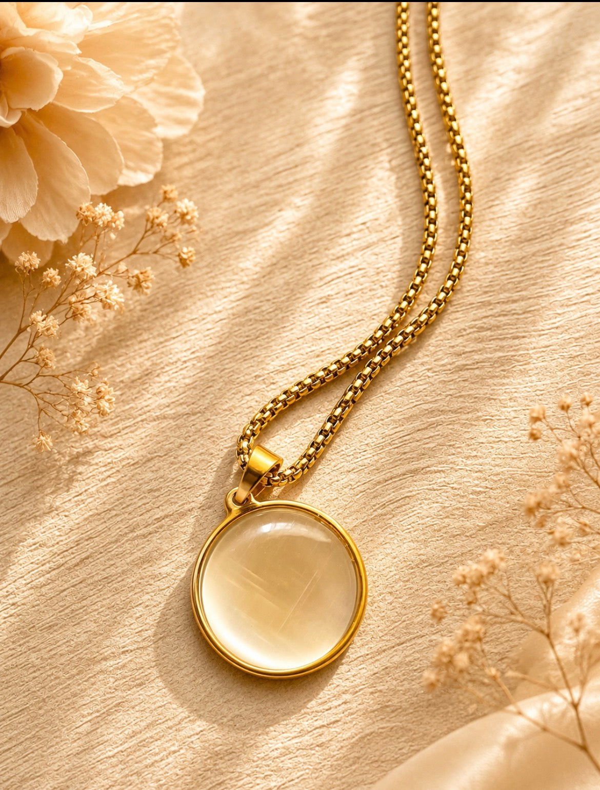 Moon Glow Pendant Necklace