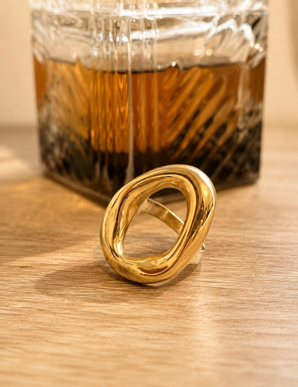 Chunky Halo Ring