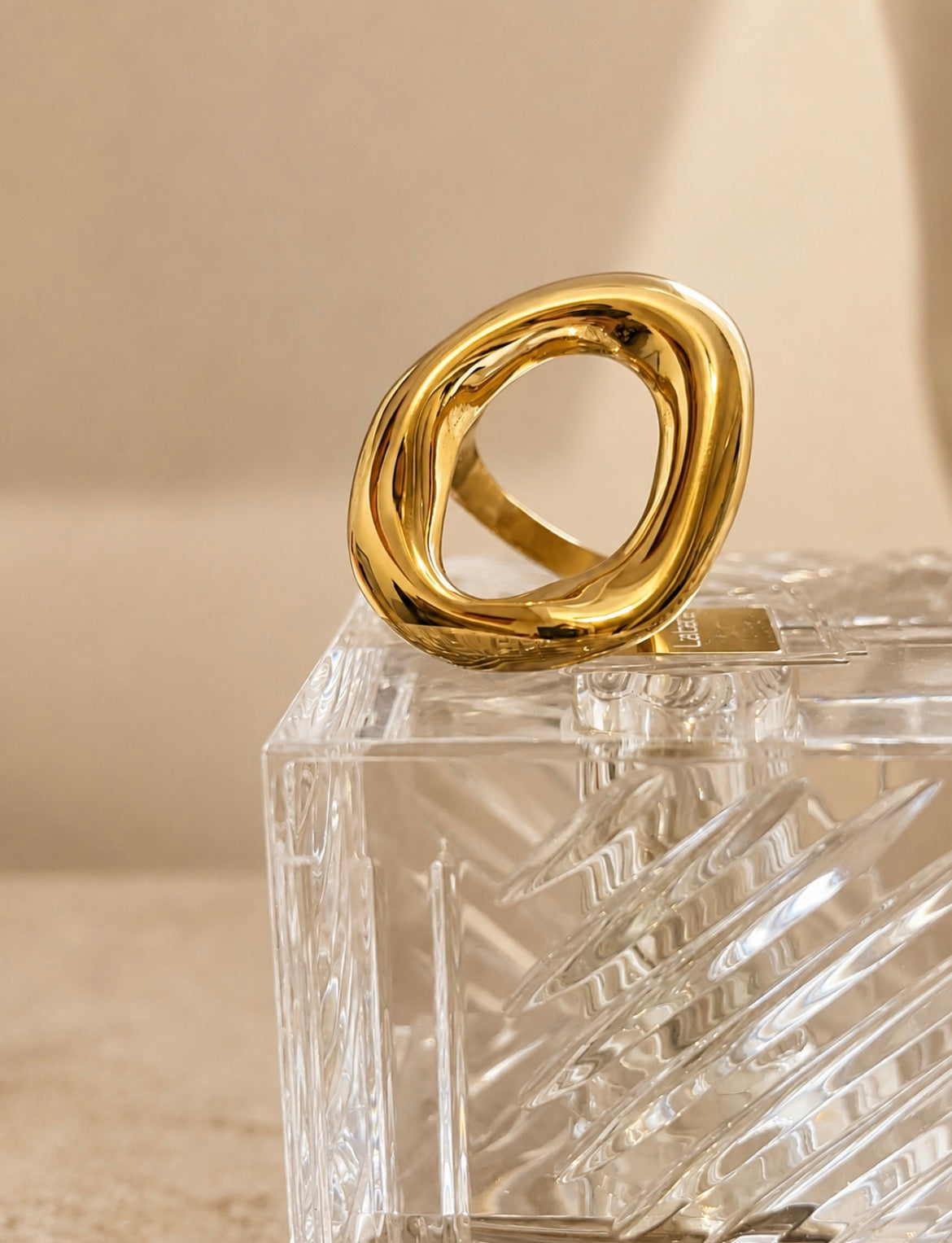 Chunky Halo Ring