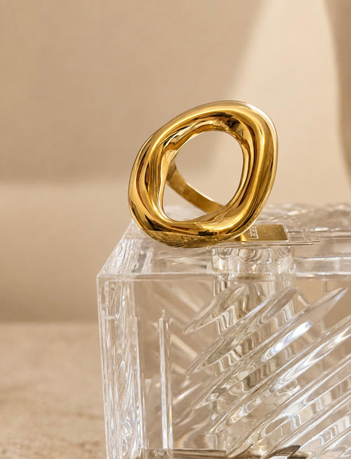Chunky Halo Ring