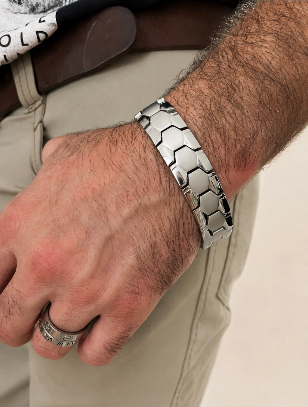 Premium Magnetic Hexagon Bracelet