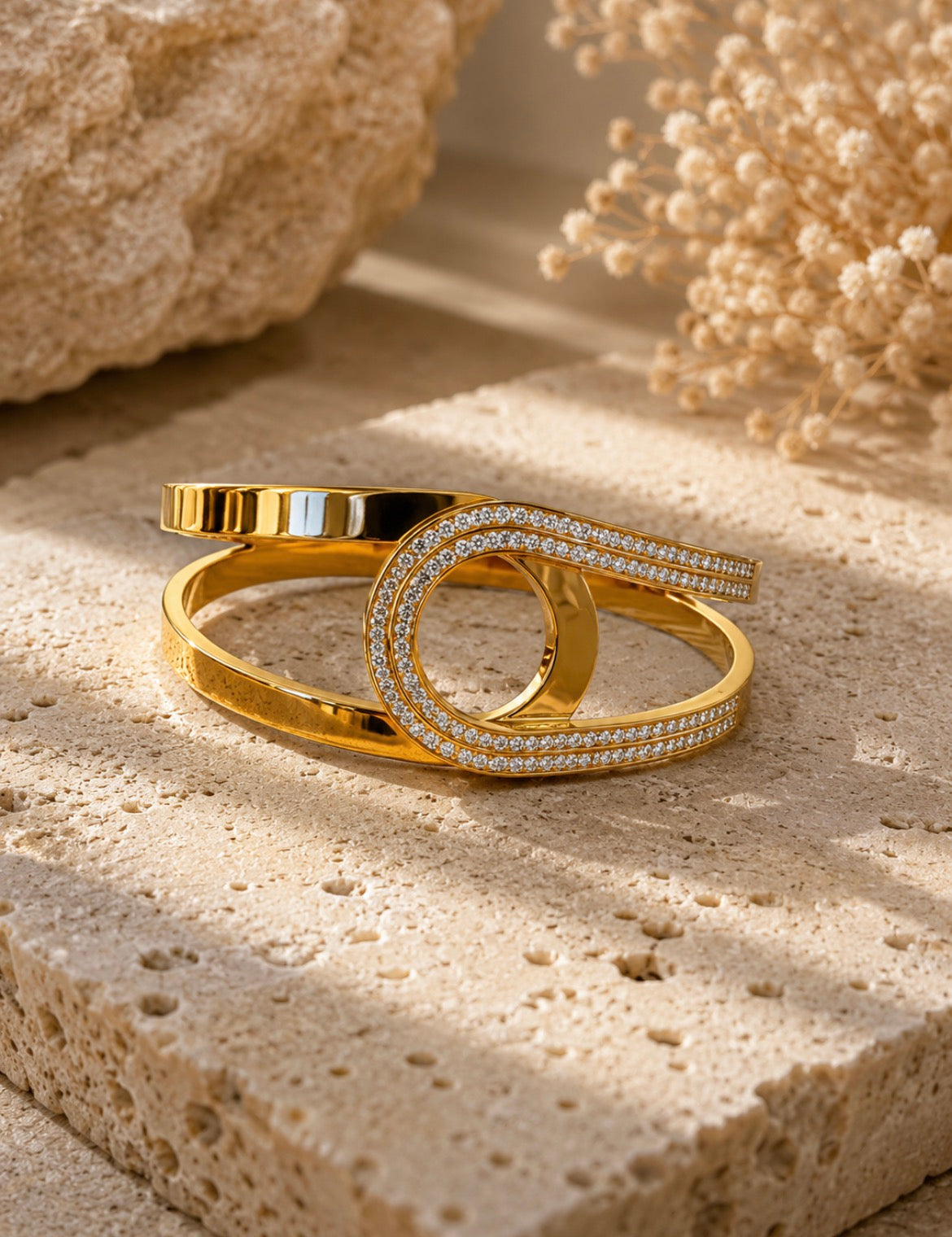 Crystal Loop Bangle