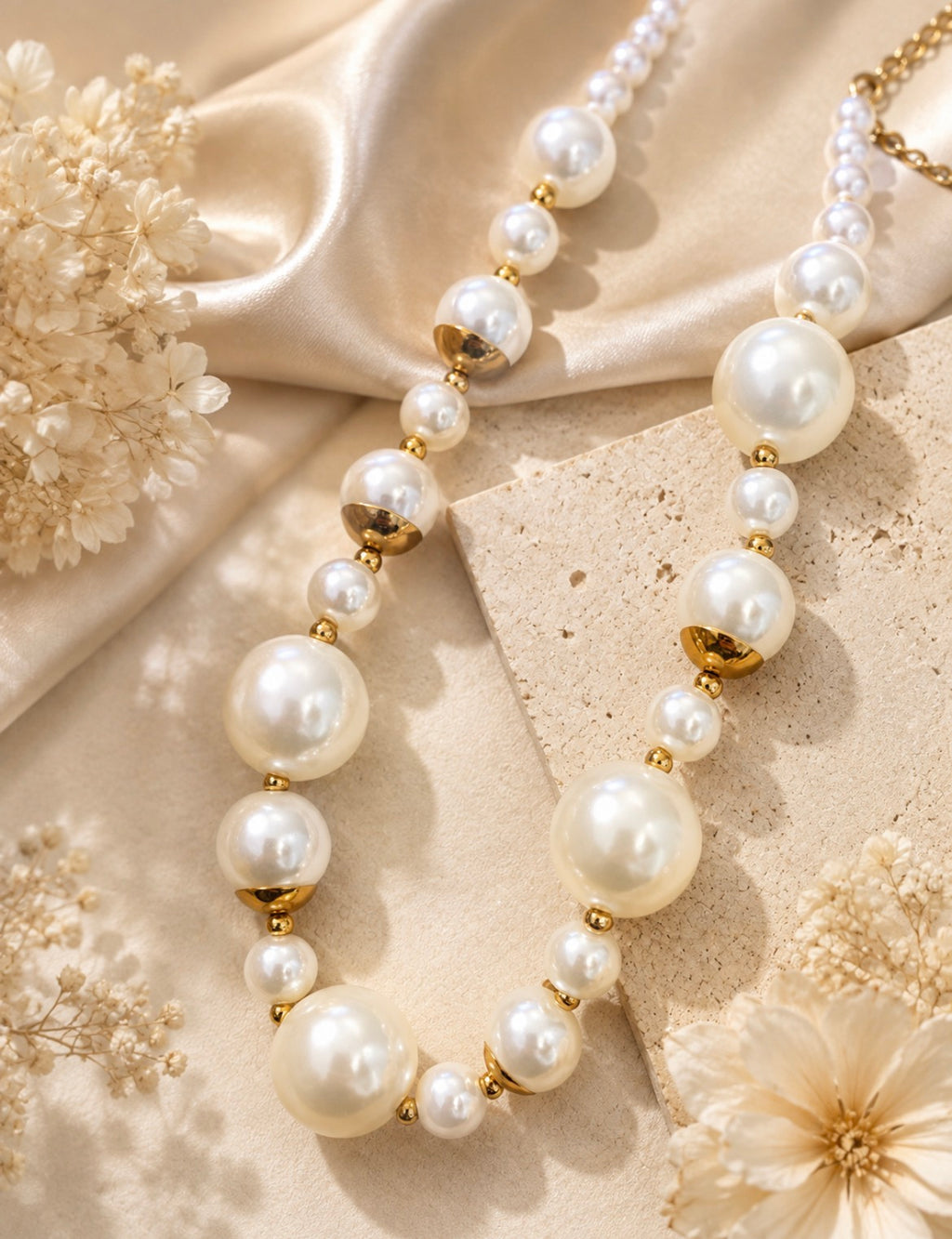 Pearl Statement Necklace