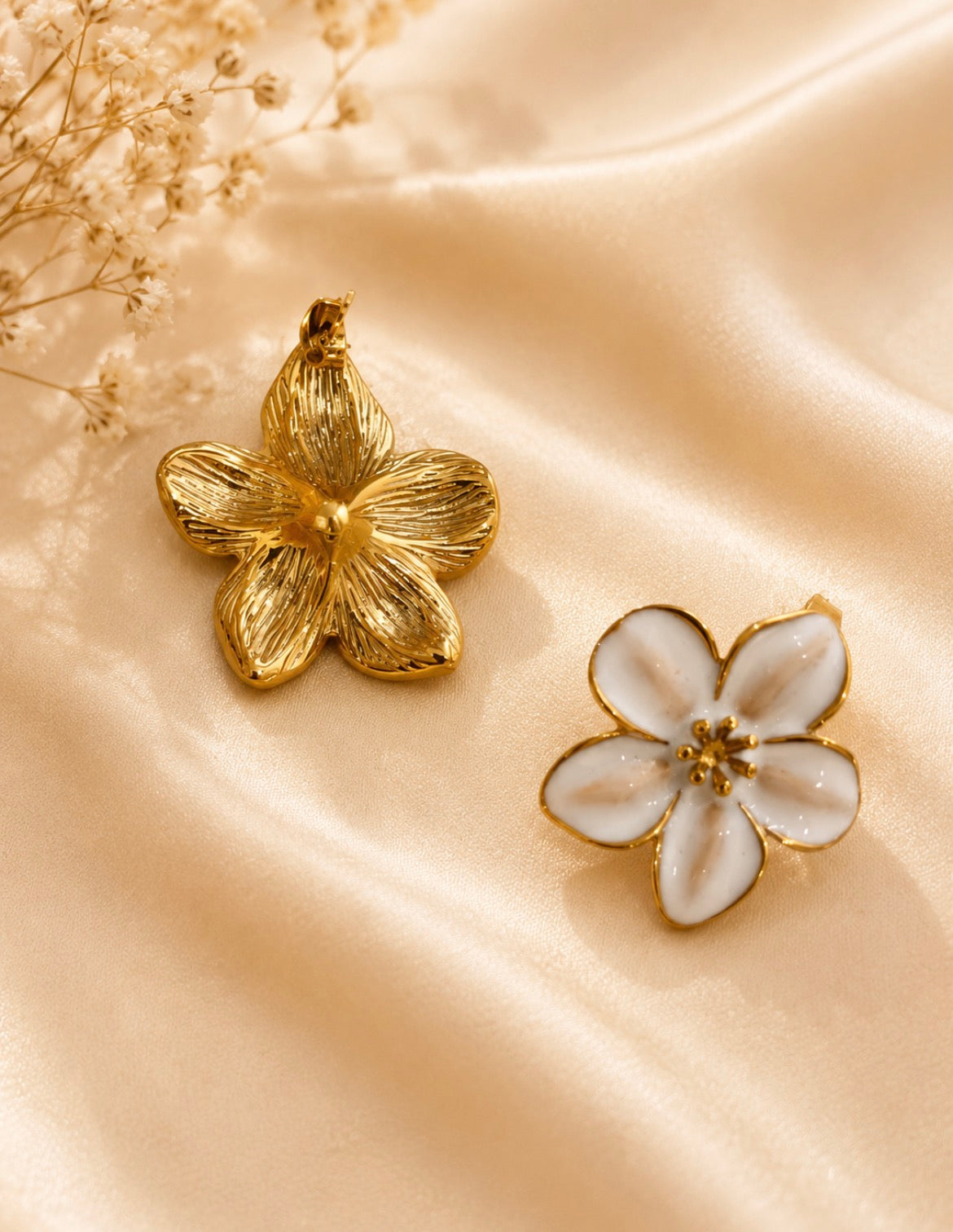 Ivory Blossom Earrings