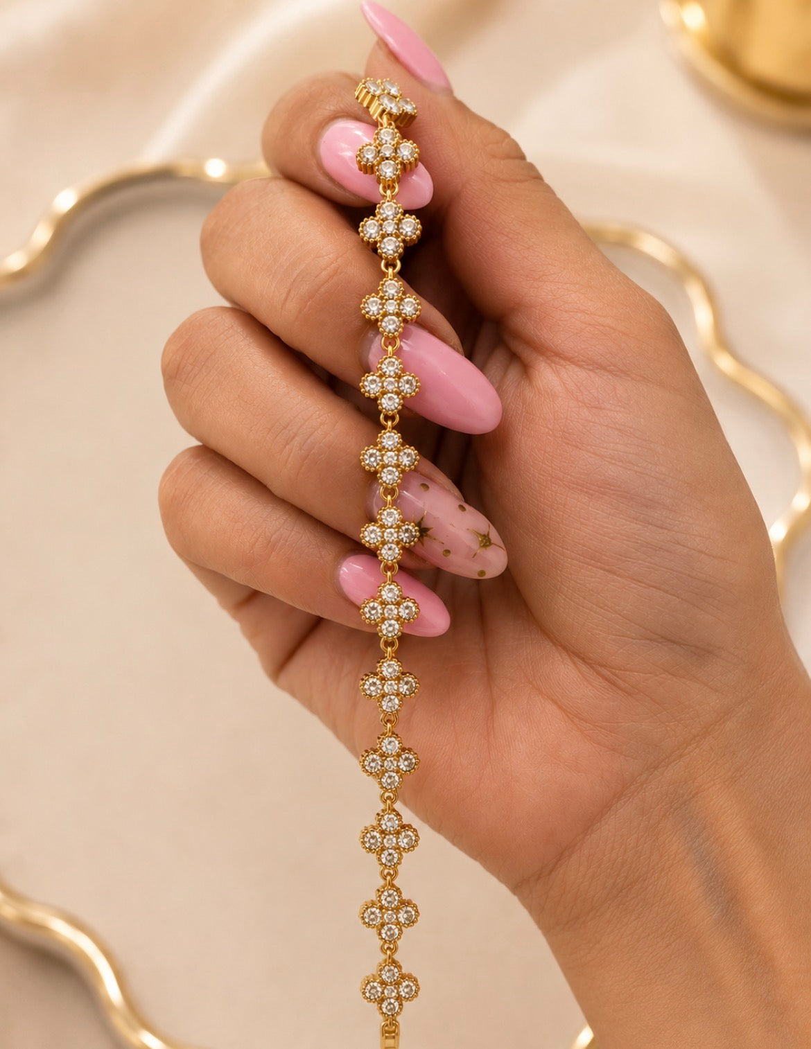 Golden Blossom Bracelet