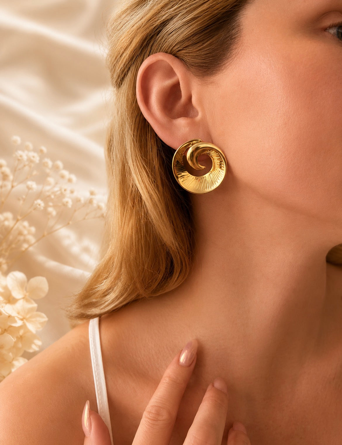 Aurelia Swirl Earrings