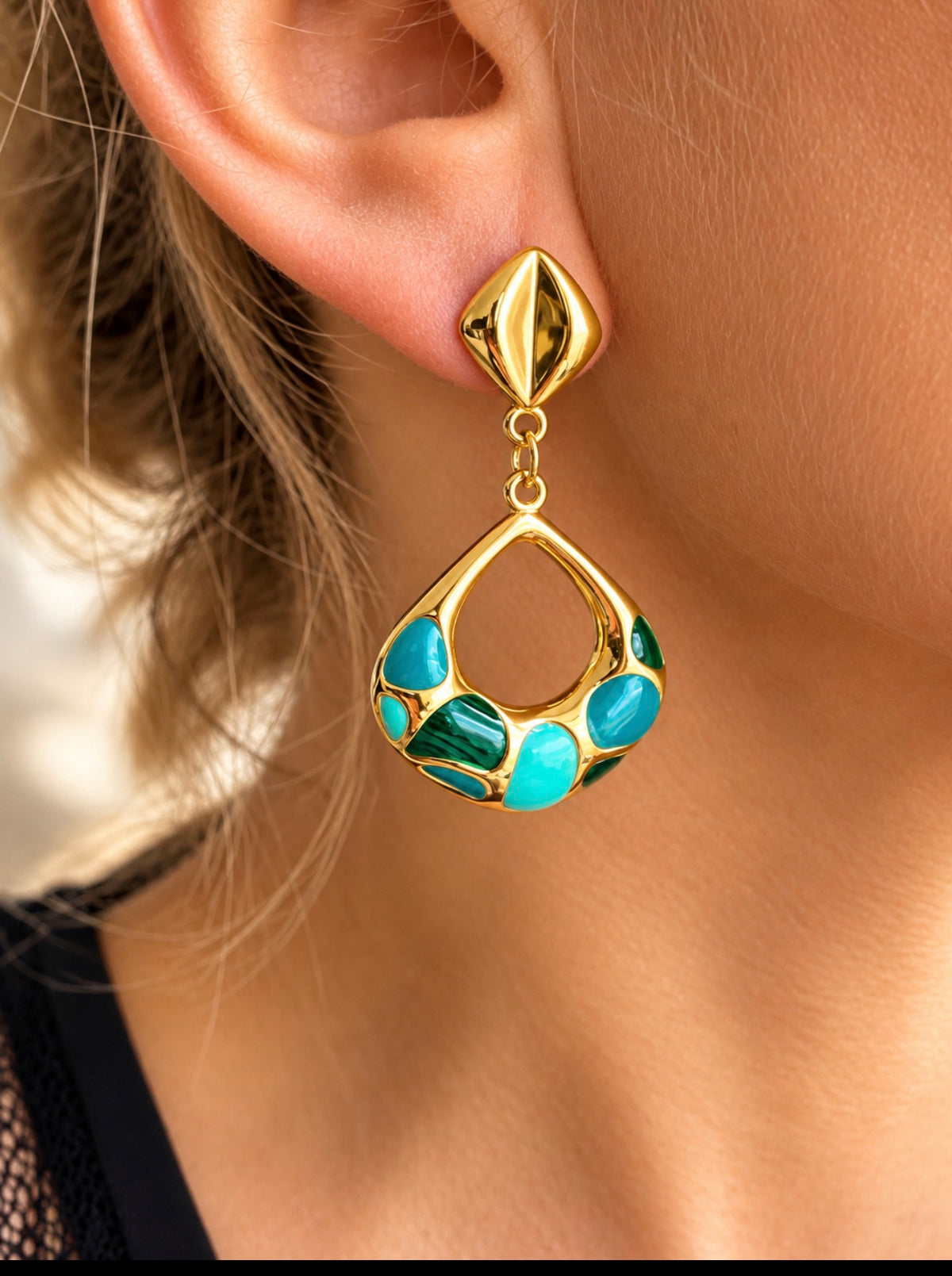 Mediterranean Glow Earrings