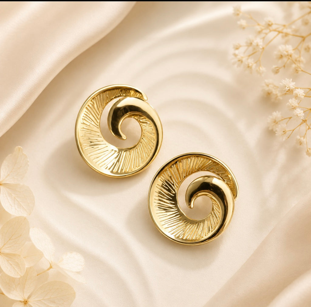 Aurelia Swirl Earrings
