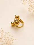 Golden Orbit Ring