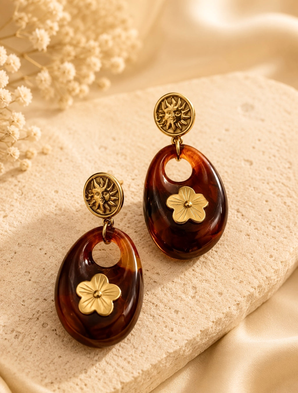 Golden Bloom Earrings