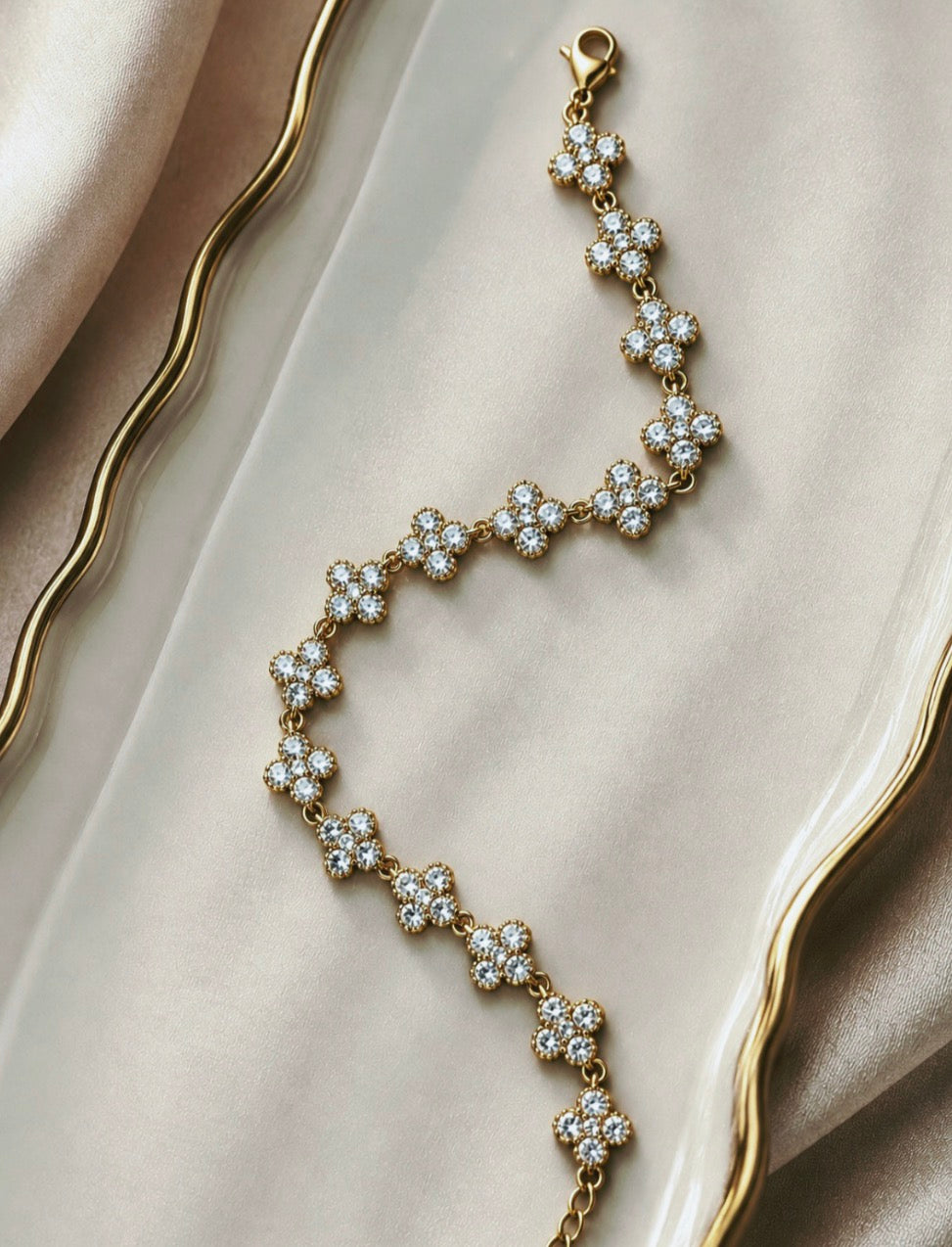 Golden Blossom Bracelet