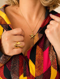 Fluid Grace Ring – Gold