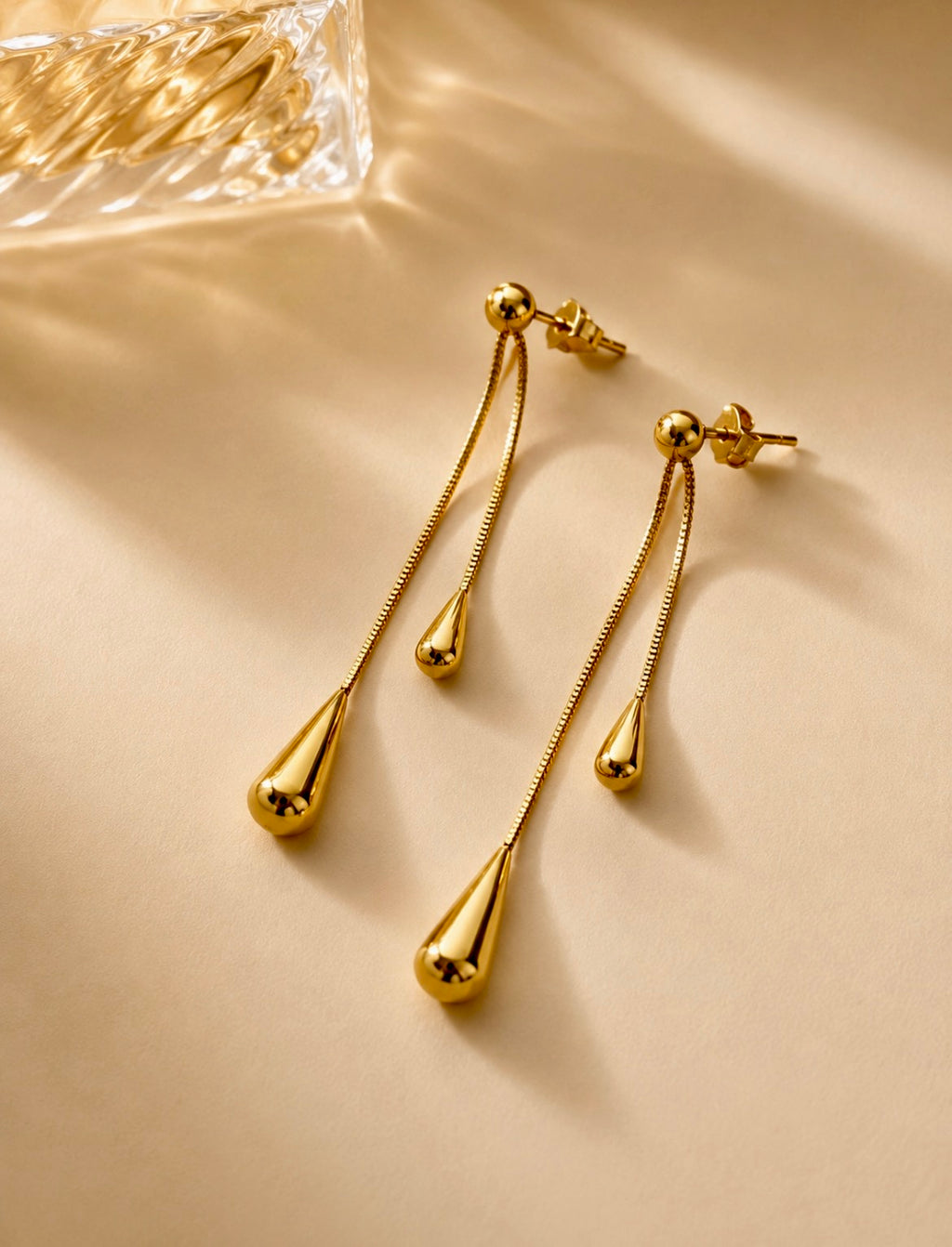 Golden Flow Earrings